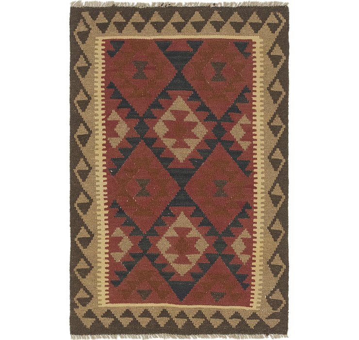 85cm x 127cm Kilim Maymana Rug