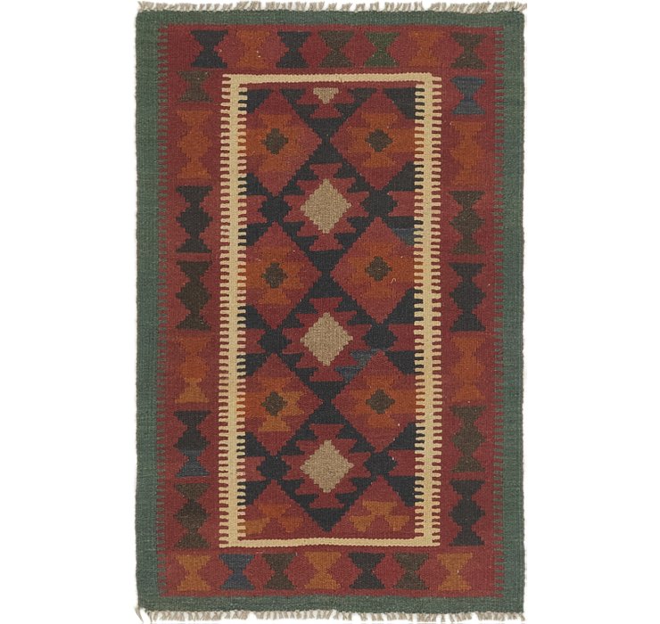 2' 8 x 4' 2 Kilim Maymana Rug