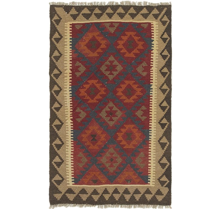 75cm x 130cm Kilim Maymana Rug