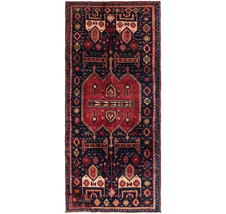 3' 10 x 8' 5 Sirjan Persian Runner Rug