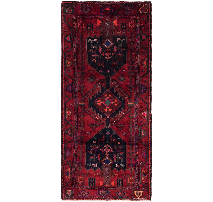 4' 2 x 9' 5 Sarab Persian Runner Rug