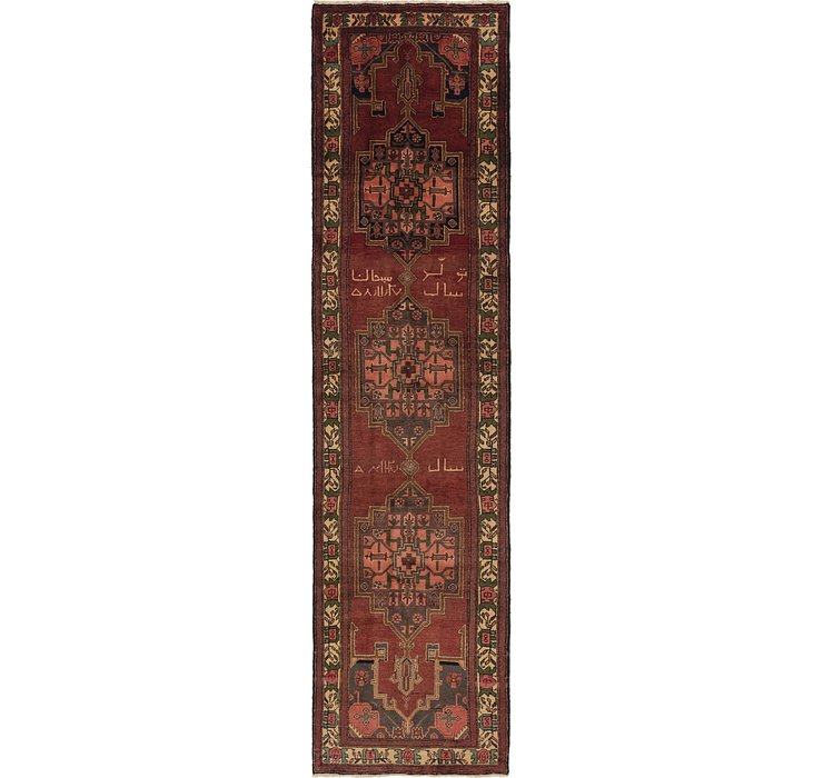 3' 4 x 13' 3 Saveh Persian Runner Rug