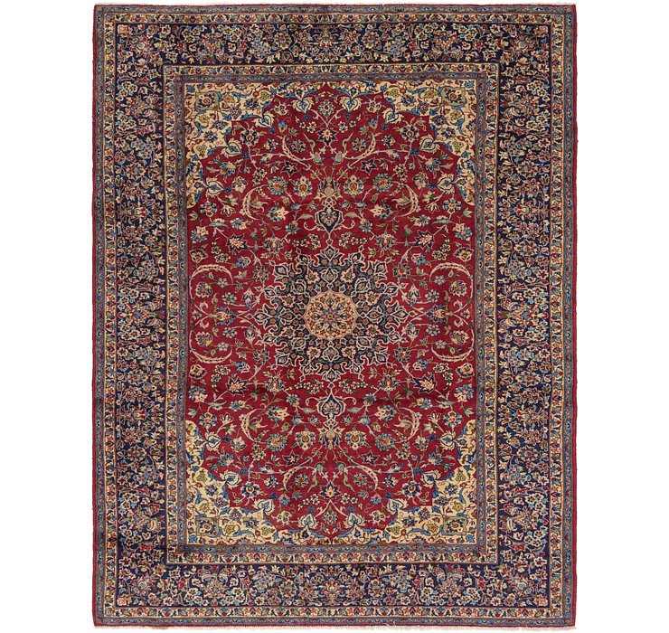 10' x 13' 6 Isfahan Persian Rug