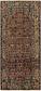 135cm x 305cm Hossainabad Persian Runner Rug thumbnail image 1