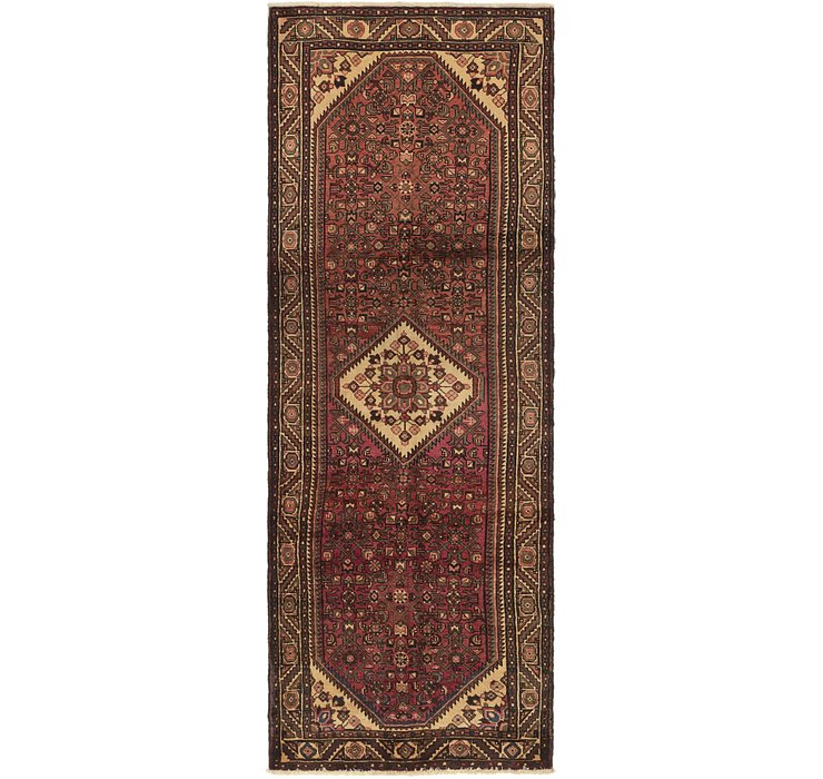 3' 10 x 10' 7 Hossainabad Persian Run...