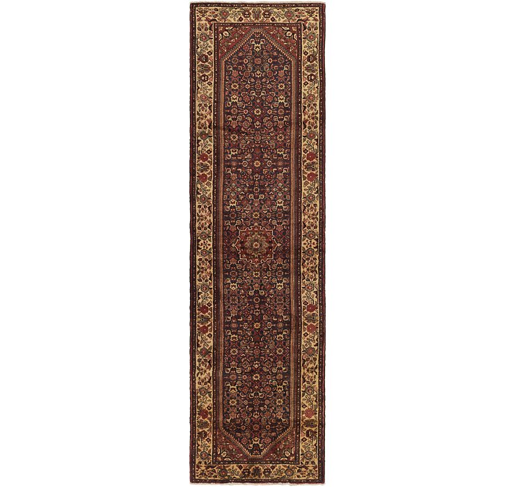 3' 9 x 14' 3 Hossainabad Persian Run...