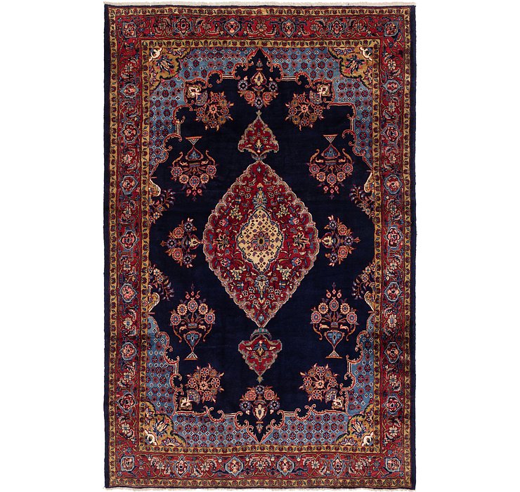 8' x 12' 4 Mahal Persian Rug