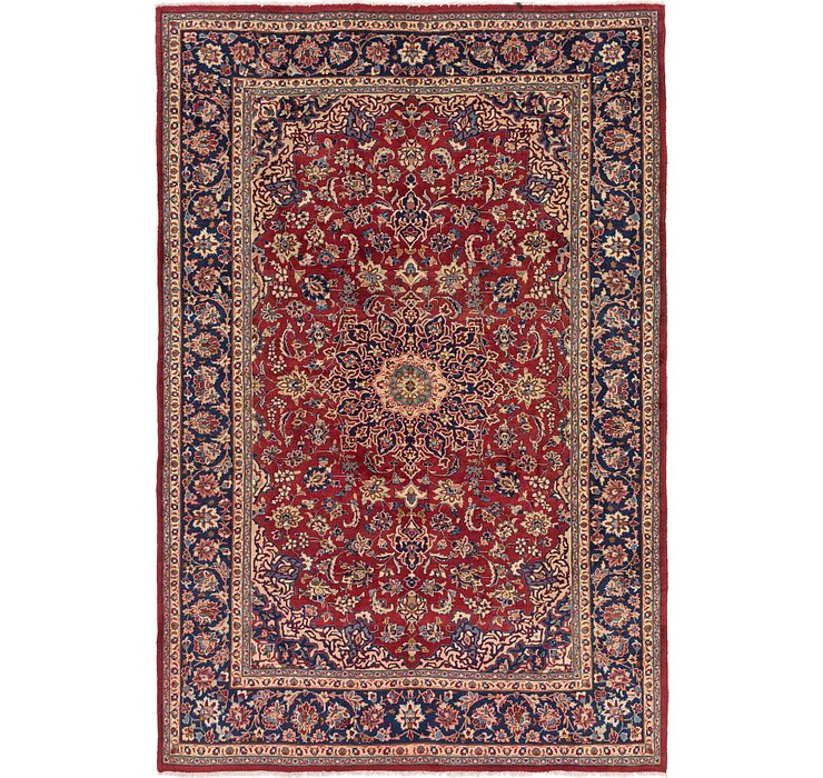 7' 8 x 11' Isfahan Persian Rug