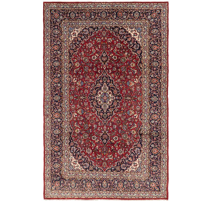 8' x 12' 8 Kashan Persian Rug