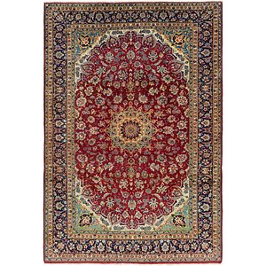 8' 7 x 12' 5 Isfahan Persian Rug
