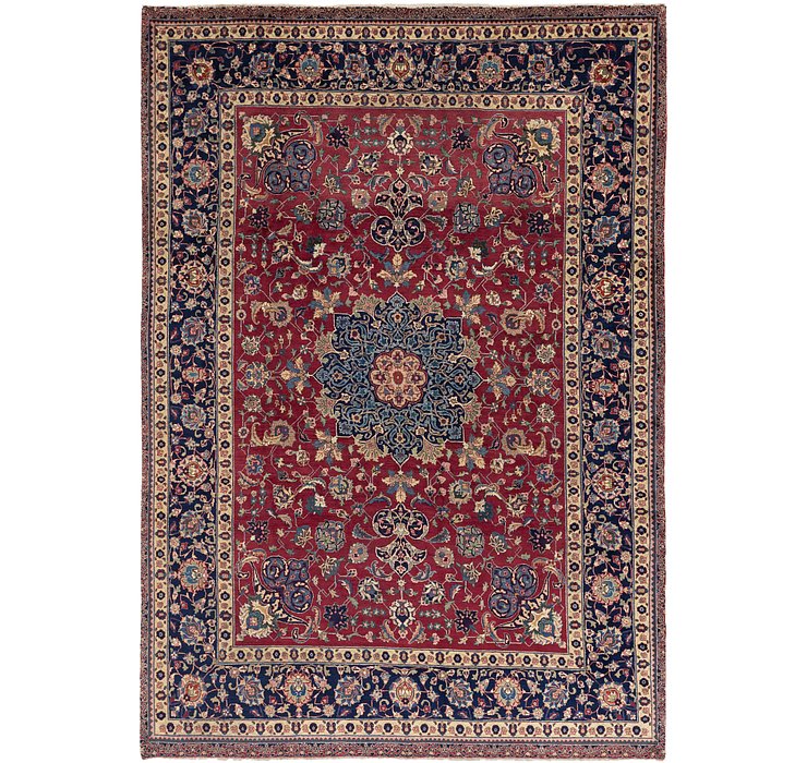 9' x 12' 10 Isfahan Persian Rug