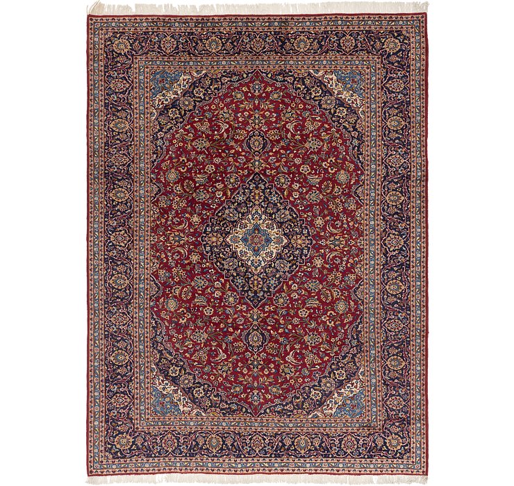 9' 9 x 13' 2 Kashan Persian Rug