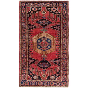 6' x 10' 6 Viss Persian Rug