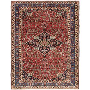7' 4 x 9' 7 Hamedan Persian Rug