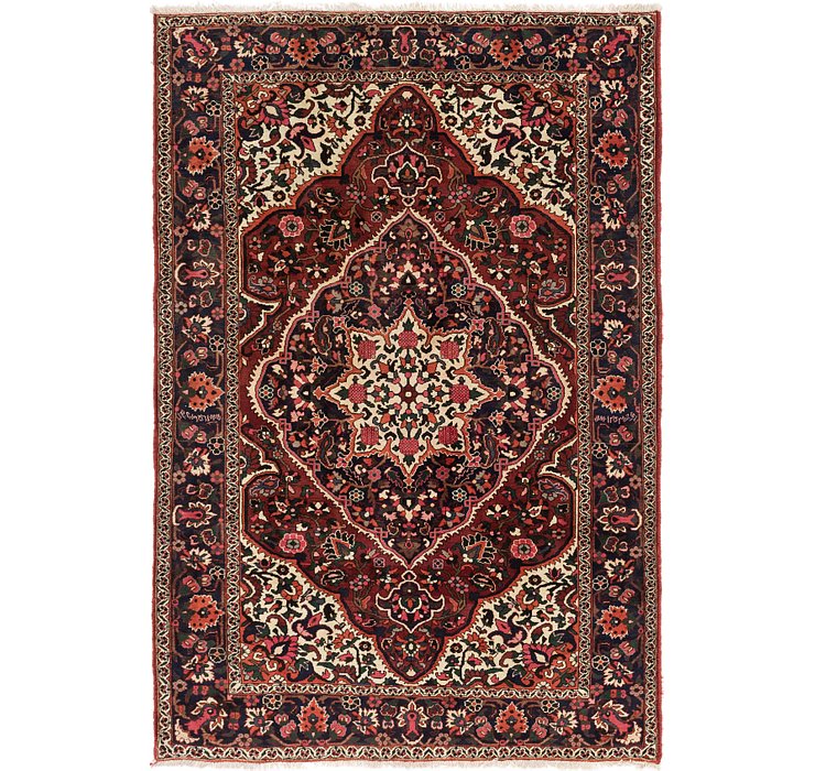 6' 9 x 10' Bakhtiar Persian Rug