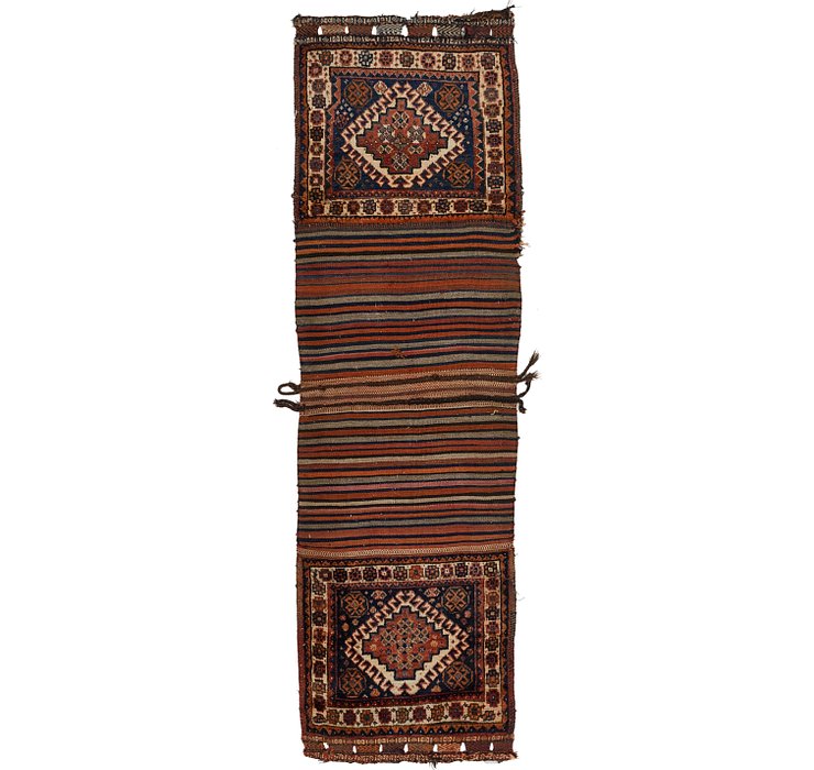 2' 5 x 8' 2 Ghashghaei Persian Runn...