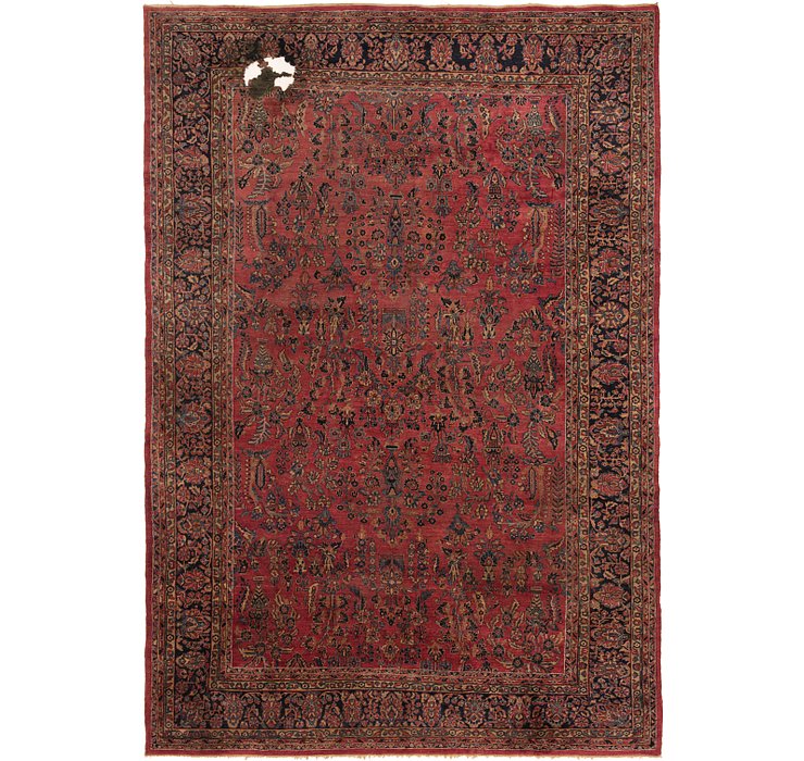 10' 6 x 15' 4 Sarough Persian Rug