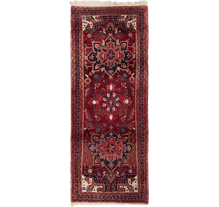 3' x 8' Gharajeh Persian Runner...