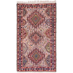 3' 10 x 6' 5 Sirjan Persian Rug