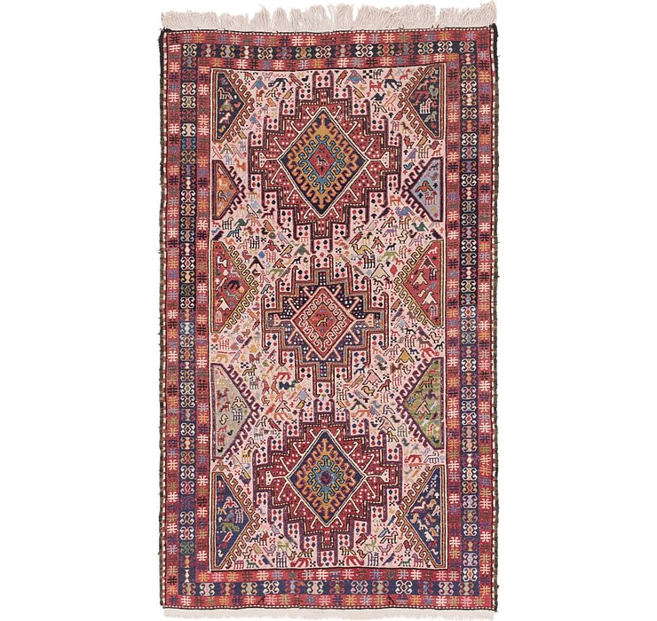 3' 10 x 6' 5 Sirjan Persian Rug