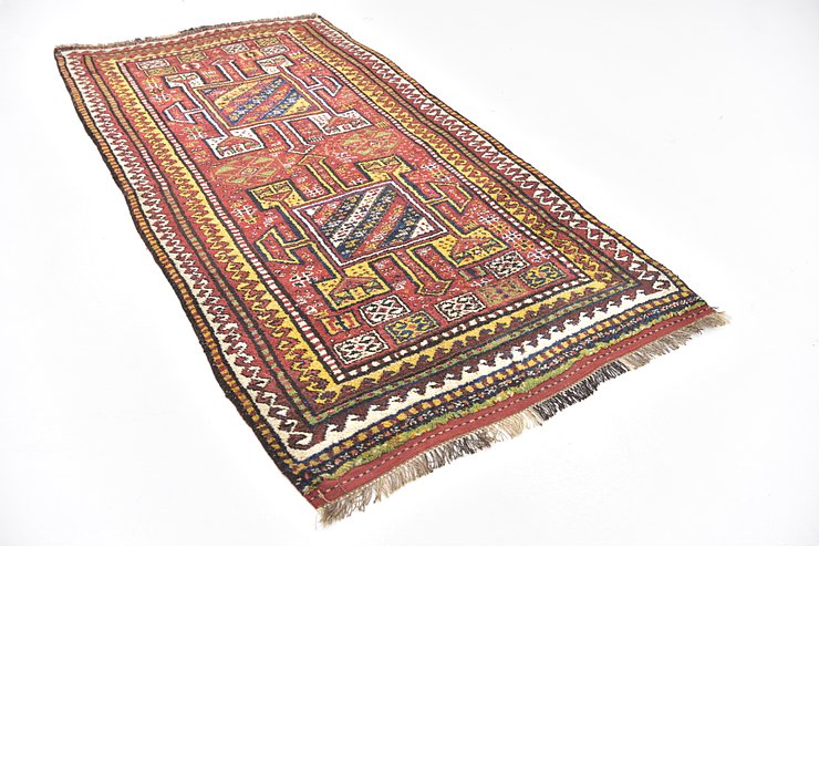 4' x 7' 7 Shiraz-Lori Persian Rug