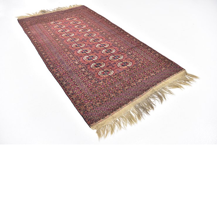 HandKnotted 4' x 7' 8 Bokhara Oriental Rug