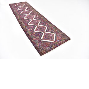 2' 9 x 9' 9 Chenar Persian Runner Rug