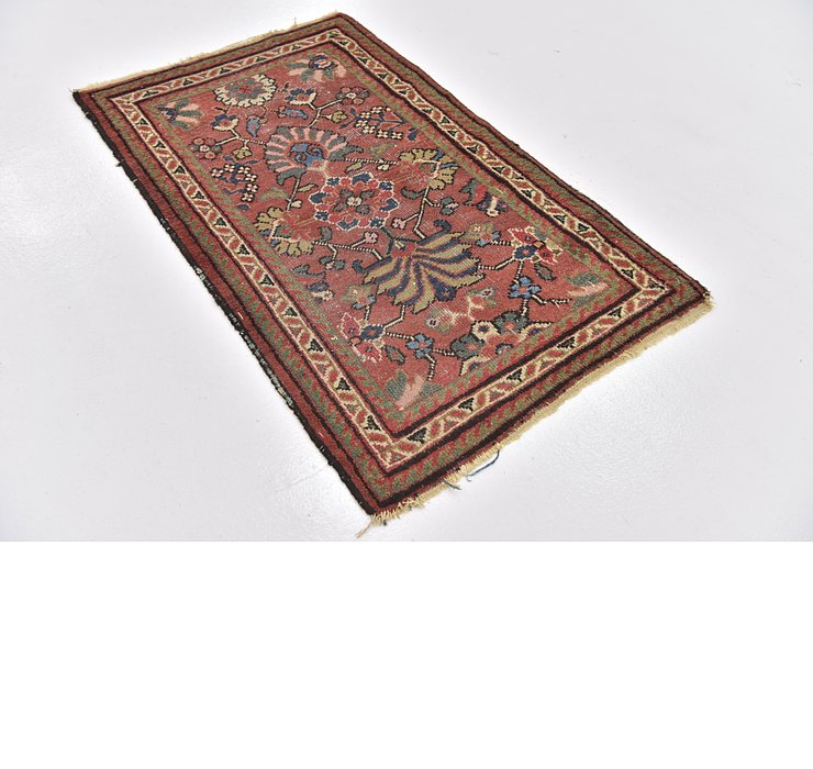 2' 9 x 4' 4 Meshkabad Persian Rug