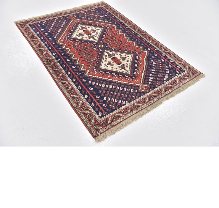 3' 9 x 5' Yalameh Persian Rug