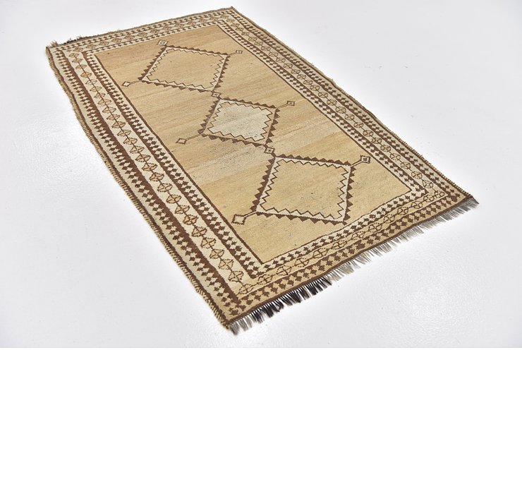 3' 5 x 5' 3 Shiraz-Gabbeh Persian Rug
