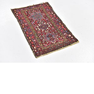 55cm x 85cm Gharajeh Persian Rug