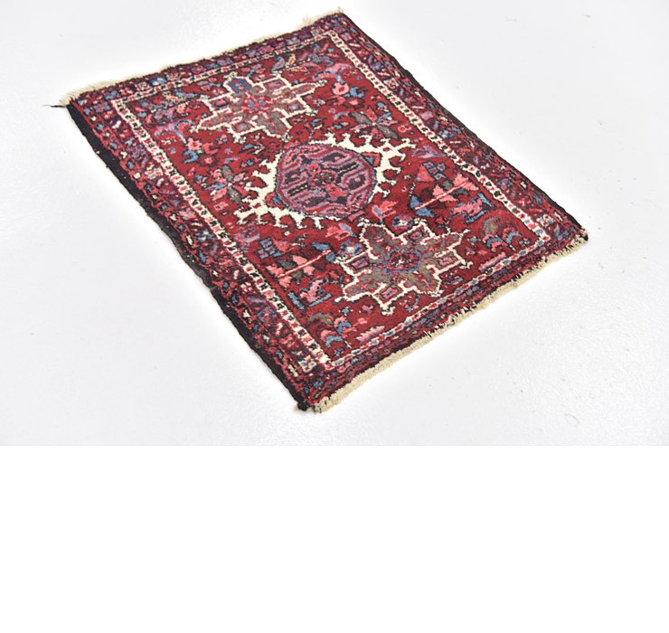2' 3 x 2' 9 Gharajeh Persian Square...