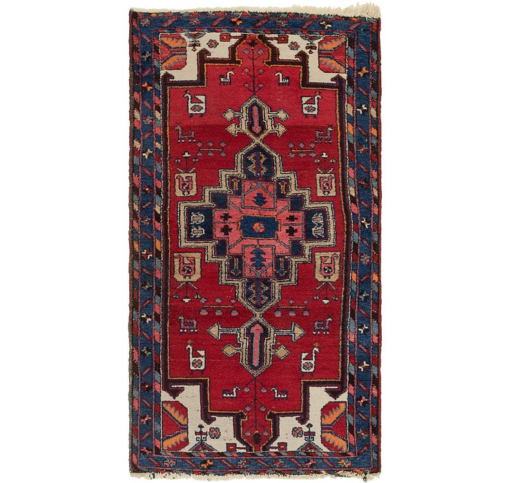 3' 6 x 6' 6 Hamedan Persian Rug