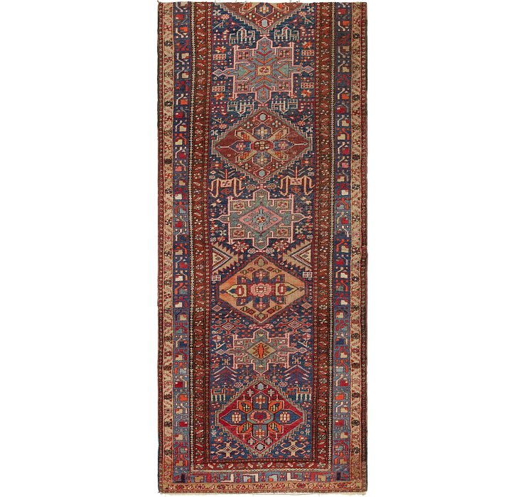 105cm x 255cm Gharajeh Persian Runner...