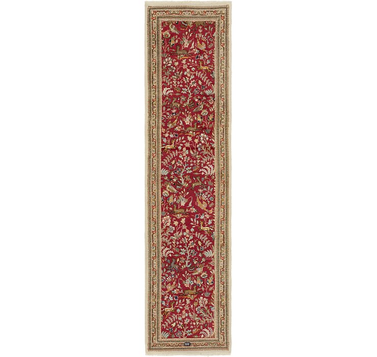 2' 5 x 10' 5 Tabriz Runner Rug