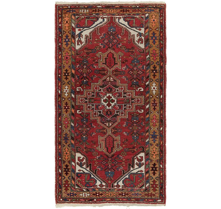 3' 6 x 6' 9 Hamedan Persian Rug