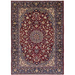 9' x 12' 7 Isfahan Persian Rug