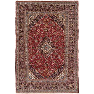8' x 11' 5 Kashan Persian Rug