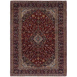 9' 5 x 12' 7 Kashan Persian Rug