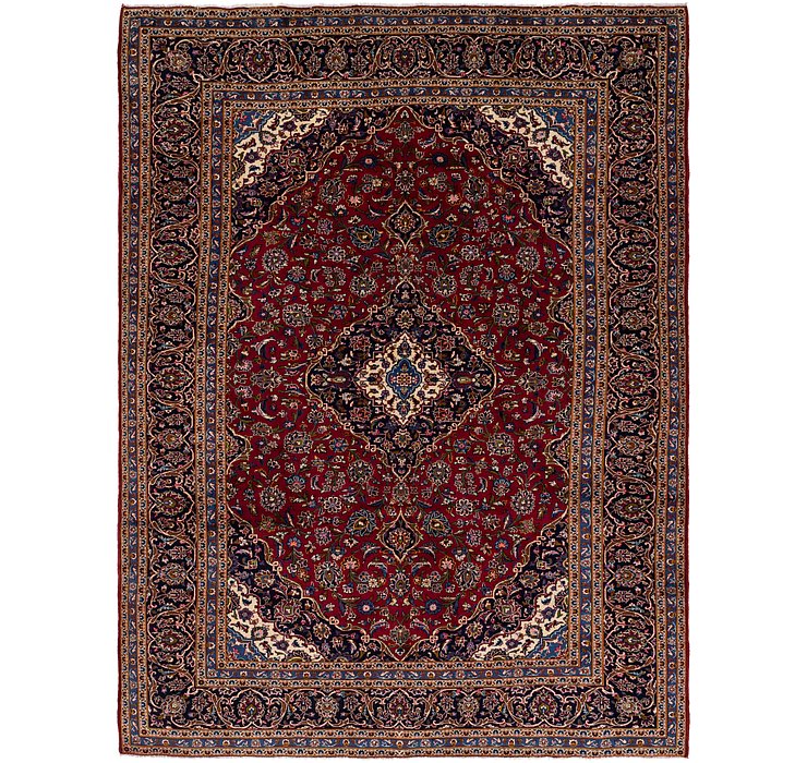 9' 9 x 13' Kashan Persian Rug