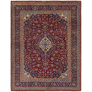 8' 5 x 11' Kashan Persian Rug