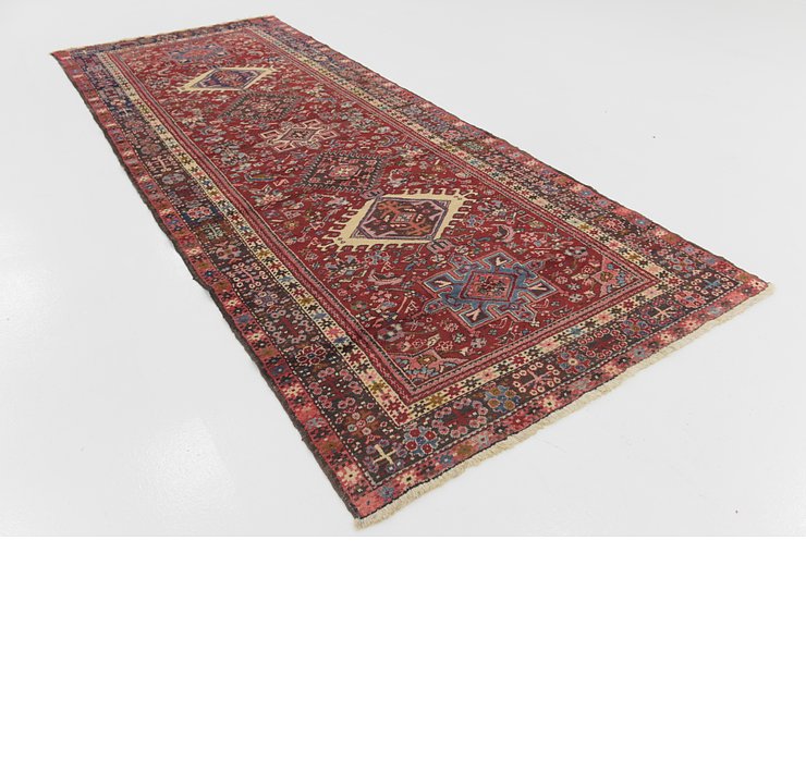 4' 9 x 12' Gharajeh Persian Runner...