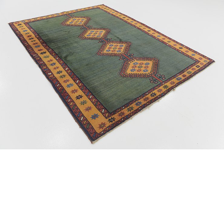 6' 2 x 8' Shiraz-Gabbeh Persian Rug