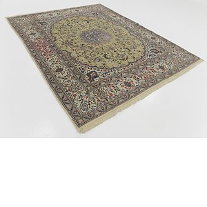 6' 6 x 8' Nain Persian Rug