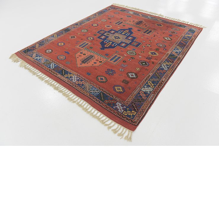 6' x 7' Kazak Square Rug