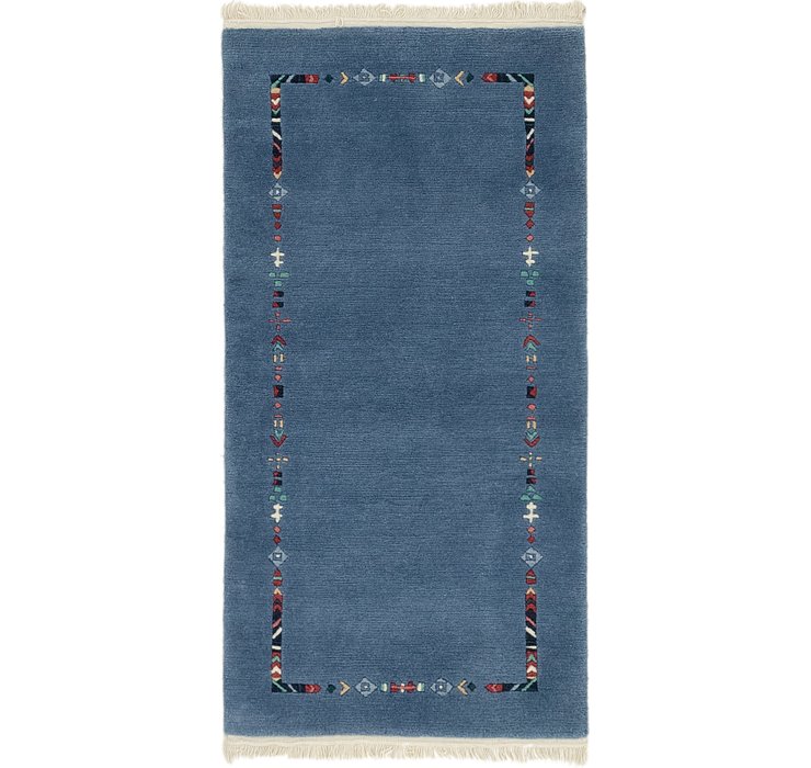 HandKnotted 2' 5 x 4' 9 Nepal Rug