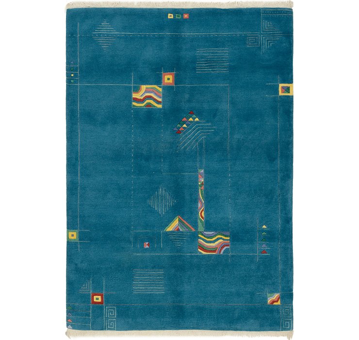 HandKnotted 5' 8 x 8' Nepal Rug
