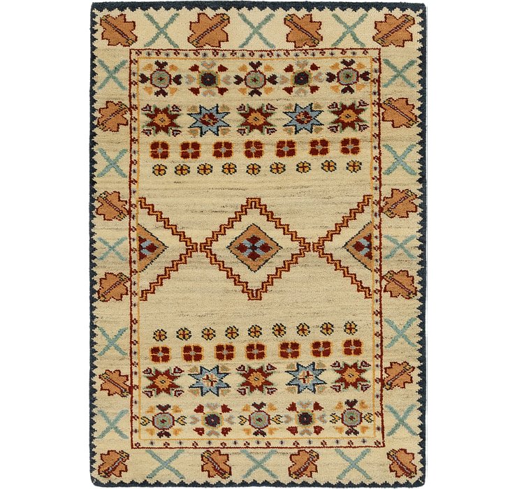 4' 2 x 6' Kashkuli Gabbeh Rug