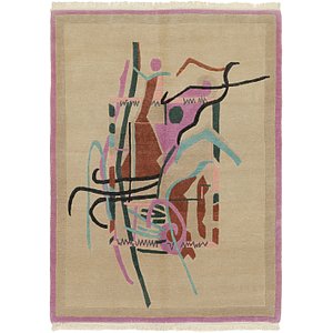 HandKnotted 5' 8 x 7' 10 Nepal Rug