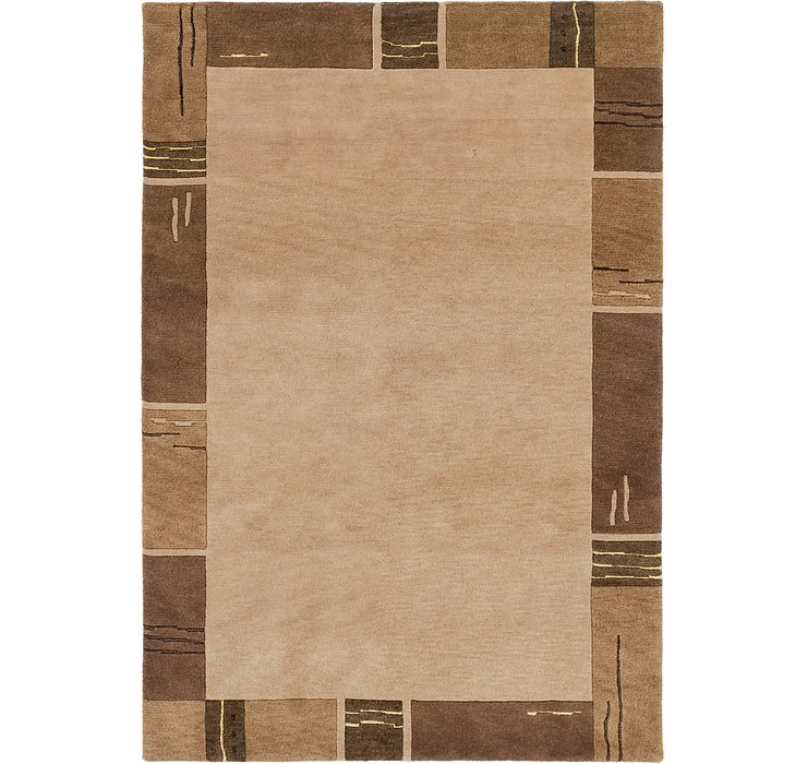 HandKnotted 4' 8 x 6' 8 Nepal Rug